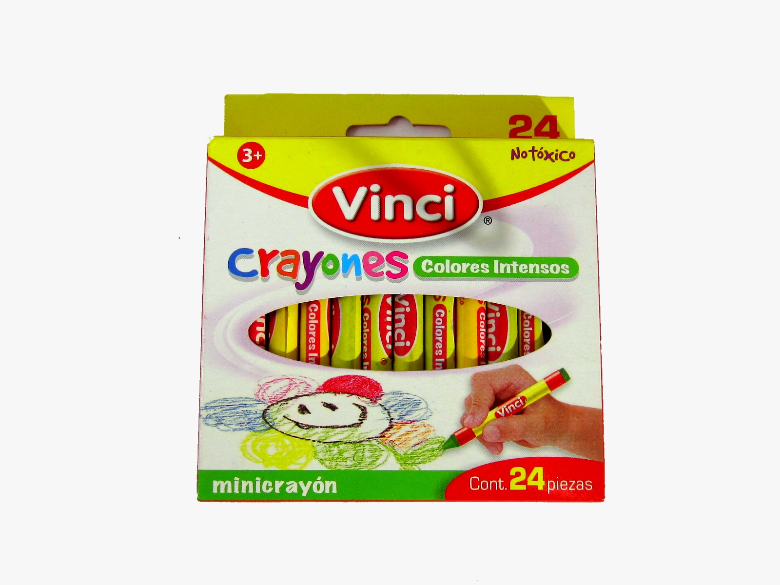 ZY-Wisdom Juego de crayones de 24 colores para niños pequeños, natural, no  tóxico, lavable, fácil de sostener, crayones en forma de gota de agua para