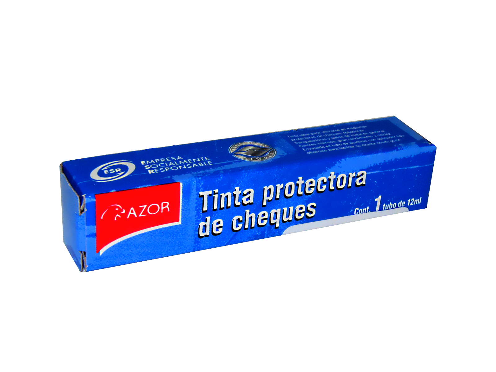 TINTA PROTECTORA DE CHEQUE STAFFORD ROJO                    