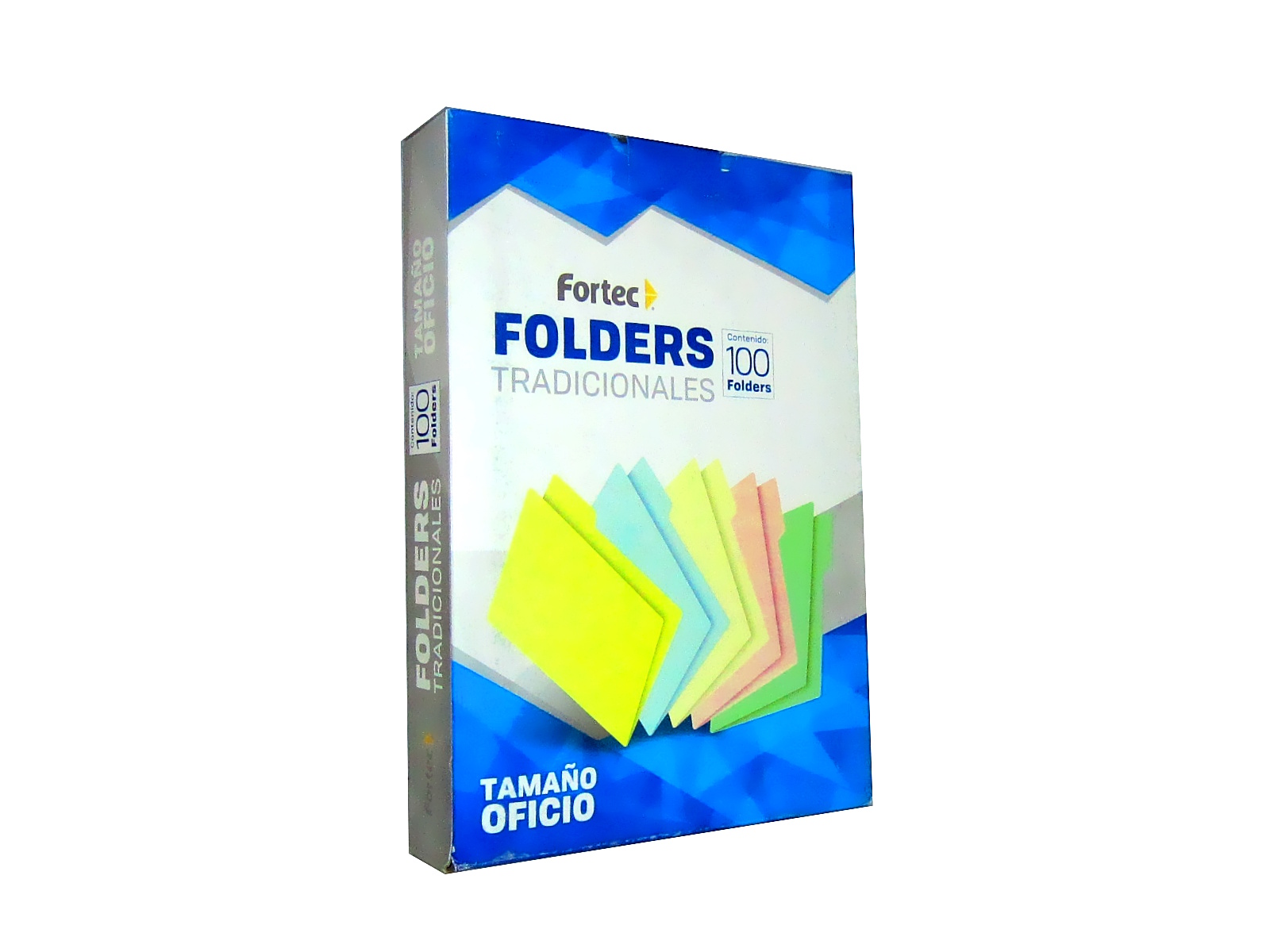 FOLDER OFICIO AMARILLO. C/100                               