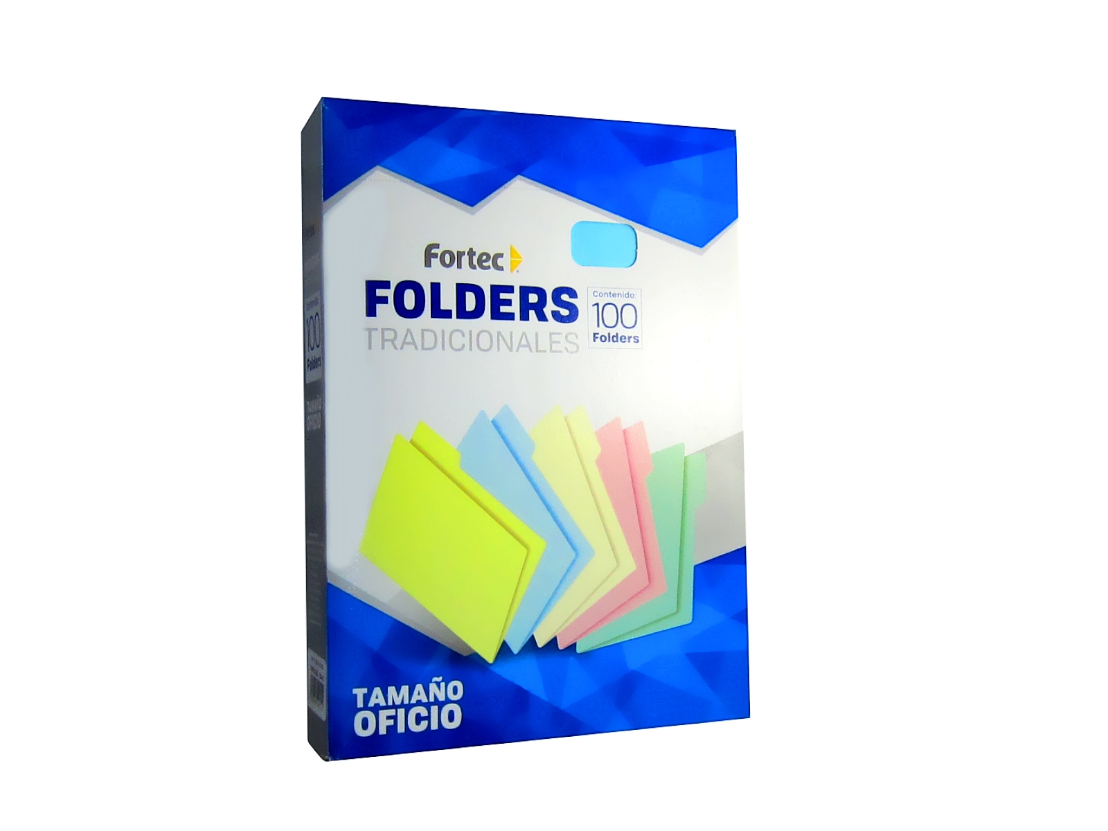 FOLDER OFICIO AZUL. C/100                                   