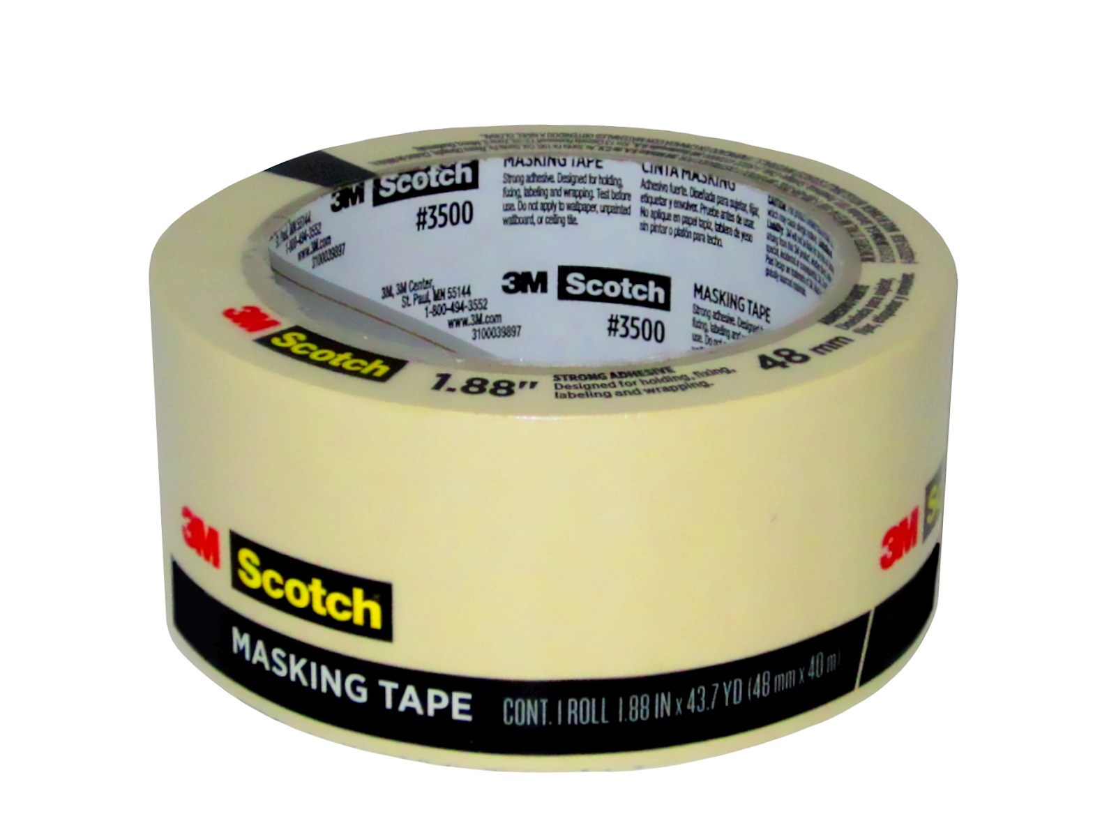 CINTA MASKING TAPE 3500 48 X 40 3M                          