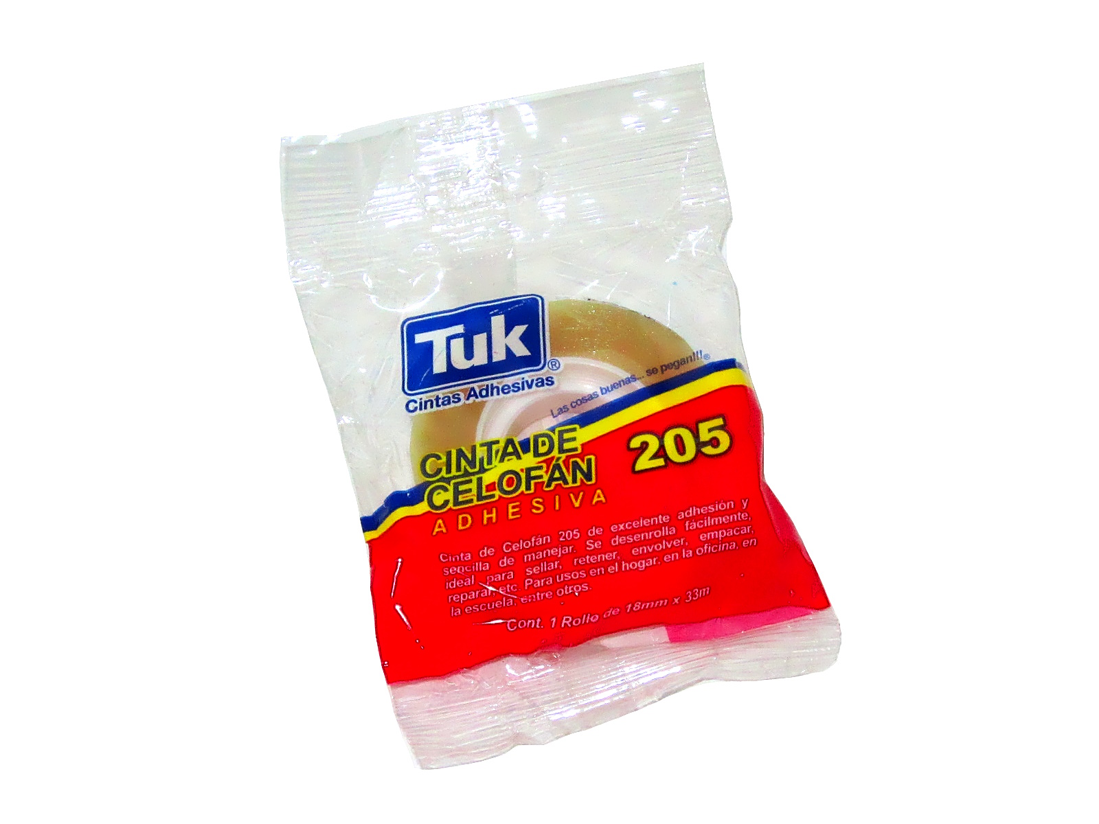 CINTA TRANSPARENTE 18 X 33 205 TUK DESCONTINUADO            