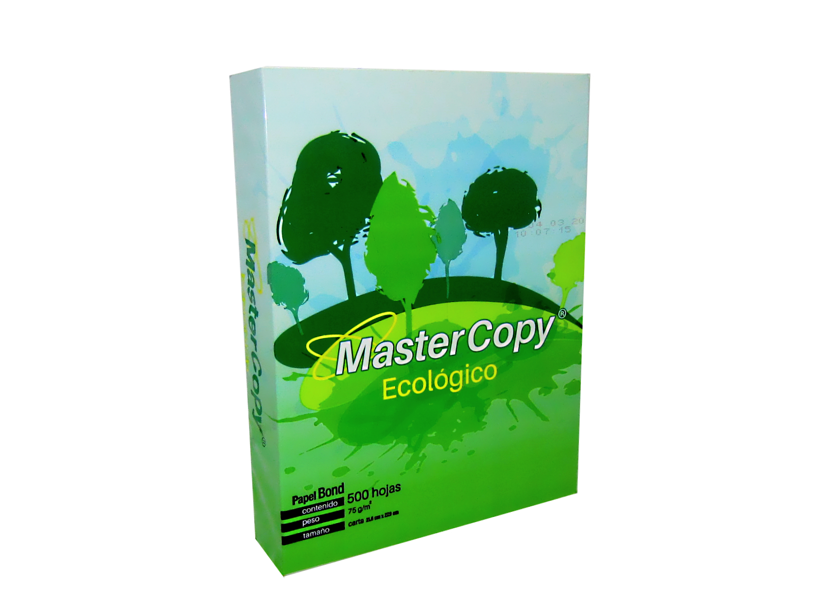 PAPEL MASTER COPY ECOLOGICO BCO CTA. PAQ C/500 37K 75GMS 95%