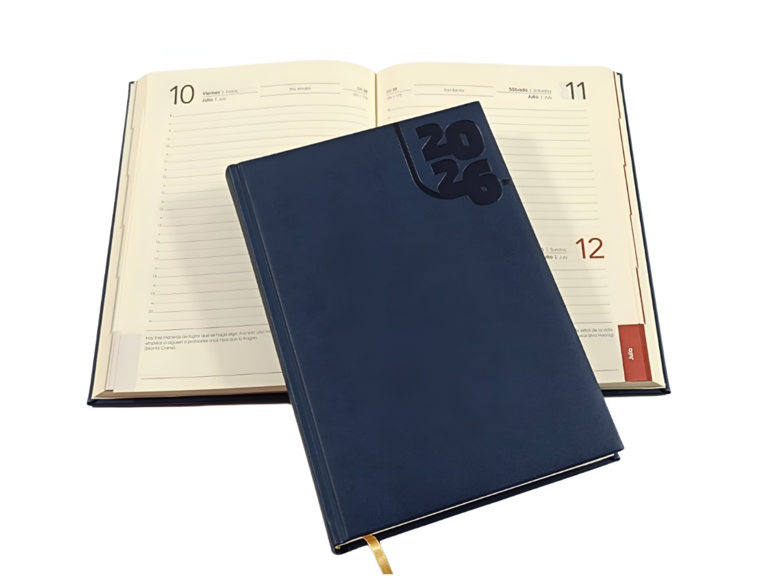 AGENDA ESPAÑOLA TUCSON 17X24 A-51 AZUL 2026 AVANTE          